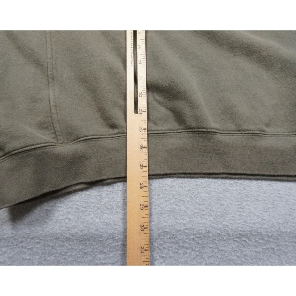 Vintage Nike Sweatshirt Mens XLarge Green Crewneck Pullover Y2K Sweater Swoosh